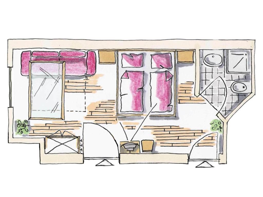 Residence Araldina サン・カッシアーノ 部屋 写真